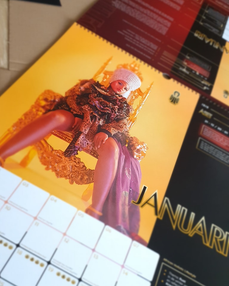 De Afrikaanse Kalender — binnenkant